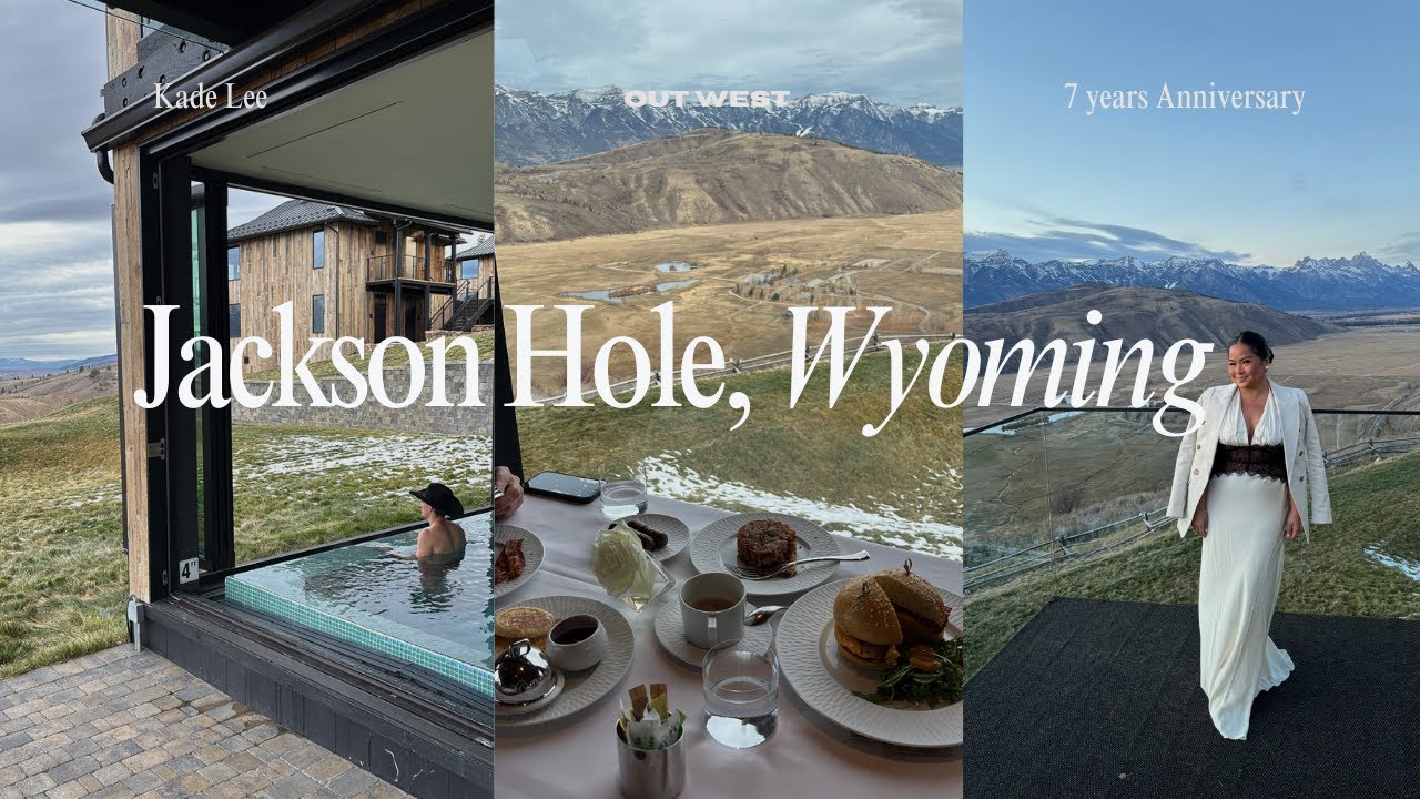 TRAVEL VLOG: JACKSON HOLE WYOMING 🤍🌾