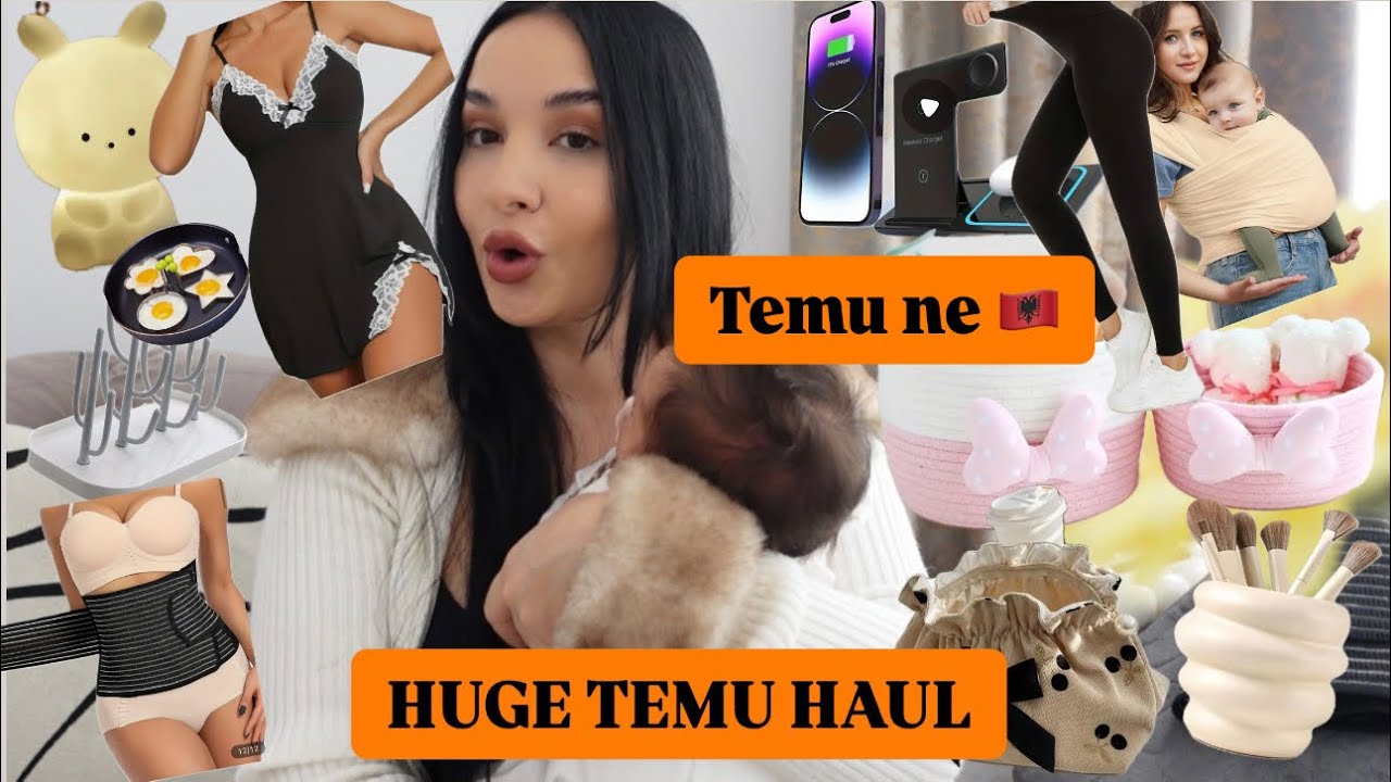 Temu TASHME EDHE TEK NE|100€ KUPONPorosi Gjigande |Produkte per Mabel👶| Rroba |Produkte per Kokon& 🏡