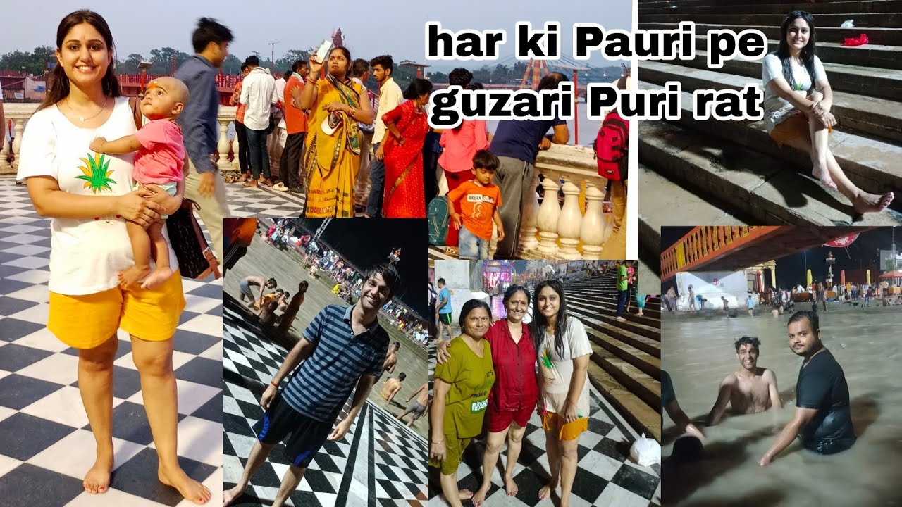 रात के 3 बजे हर की पौड़ी के नजारे | पूरी रात बारिश | Full Night On Har Ki Pauri Haridwar