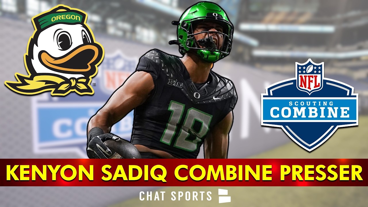 🚨 Kenyon Sadiq NFL Combine Press Conference | Latest Oregon Football News 🚨