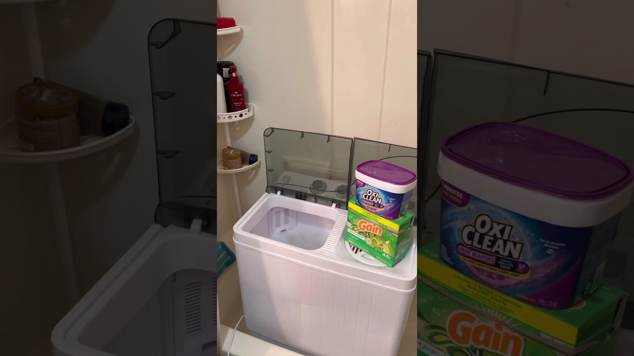 Portable Washing Machine Trick