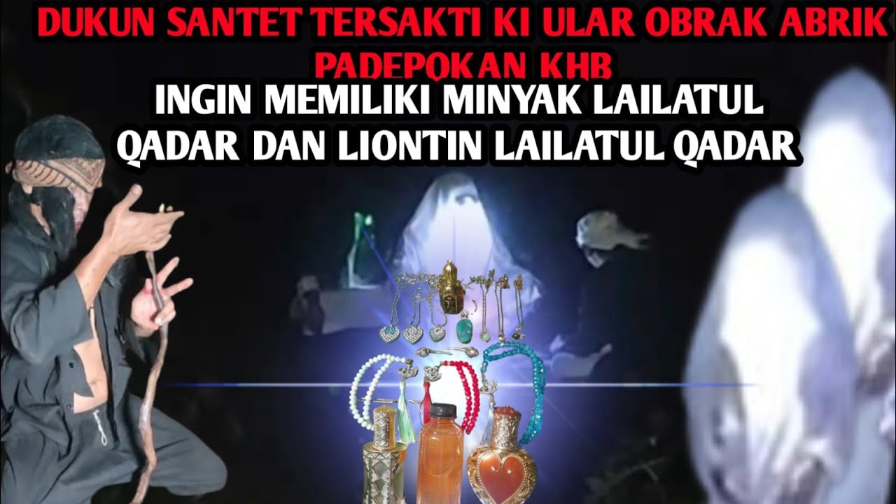 🔴LIVE‼️DUKUN SANTET TERSAKTI KI ULAR OBRAK ABRIK PADEPOKAN HAJI BADAR
