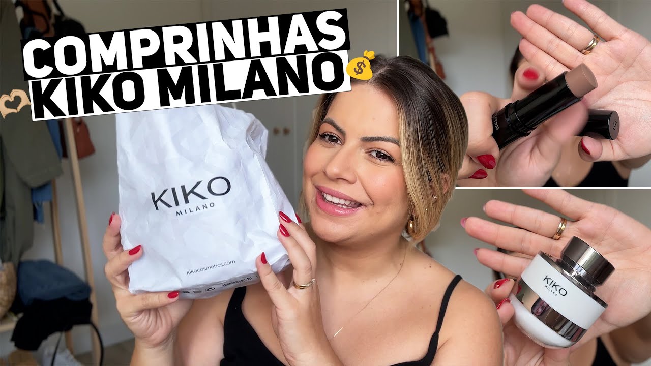 MINHAS COMPRAS DE MAKES NA KIKO MILANO (IT&Aacute;LIA 2024)