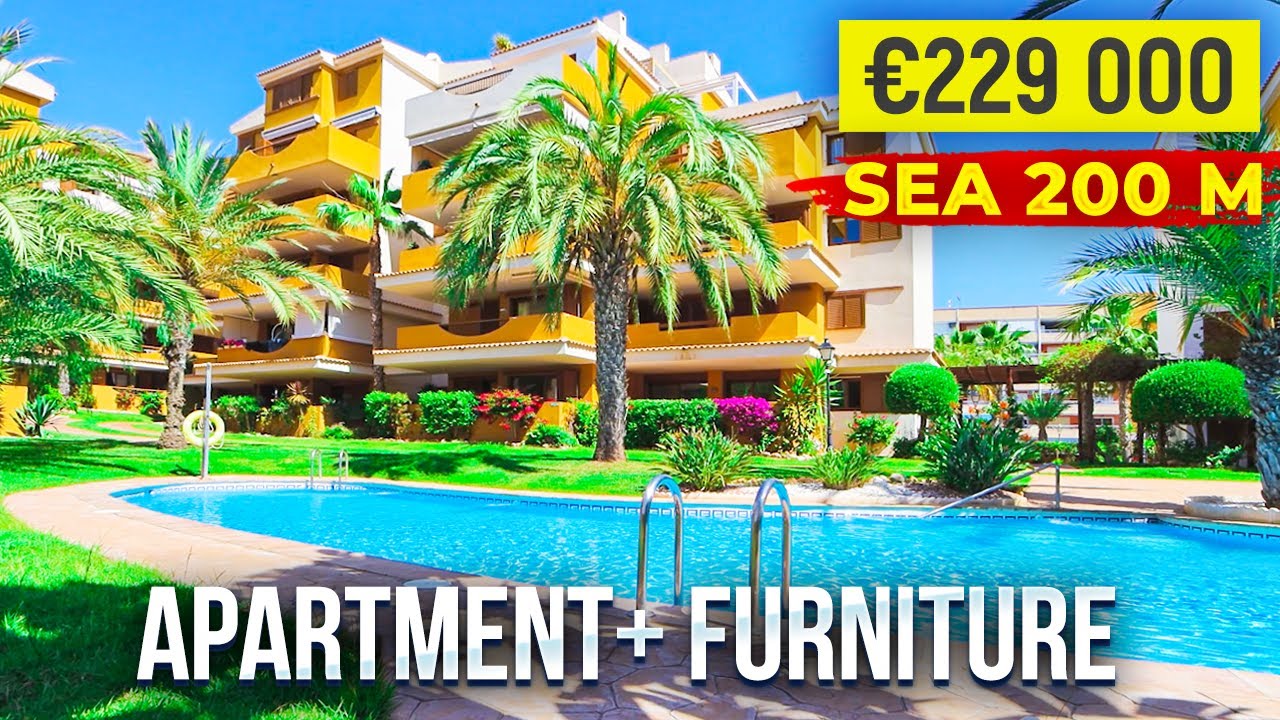 Lovely Apartment near the Sea + FURNITURE in Spain | real estate Alegria