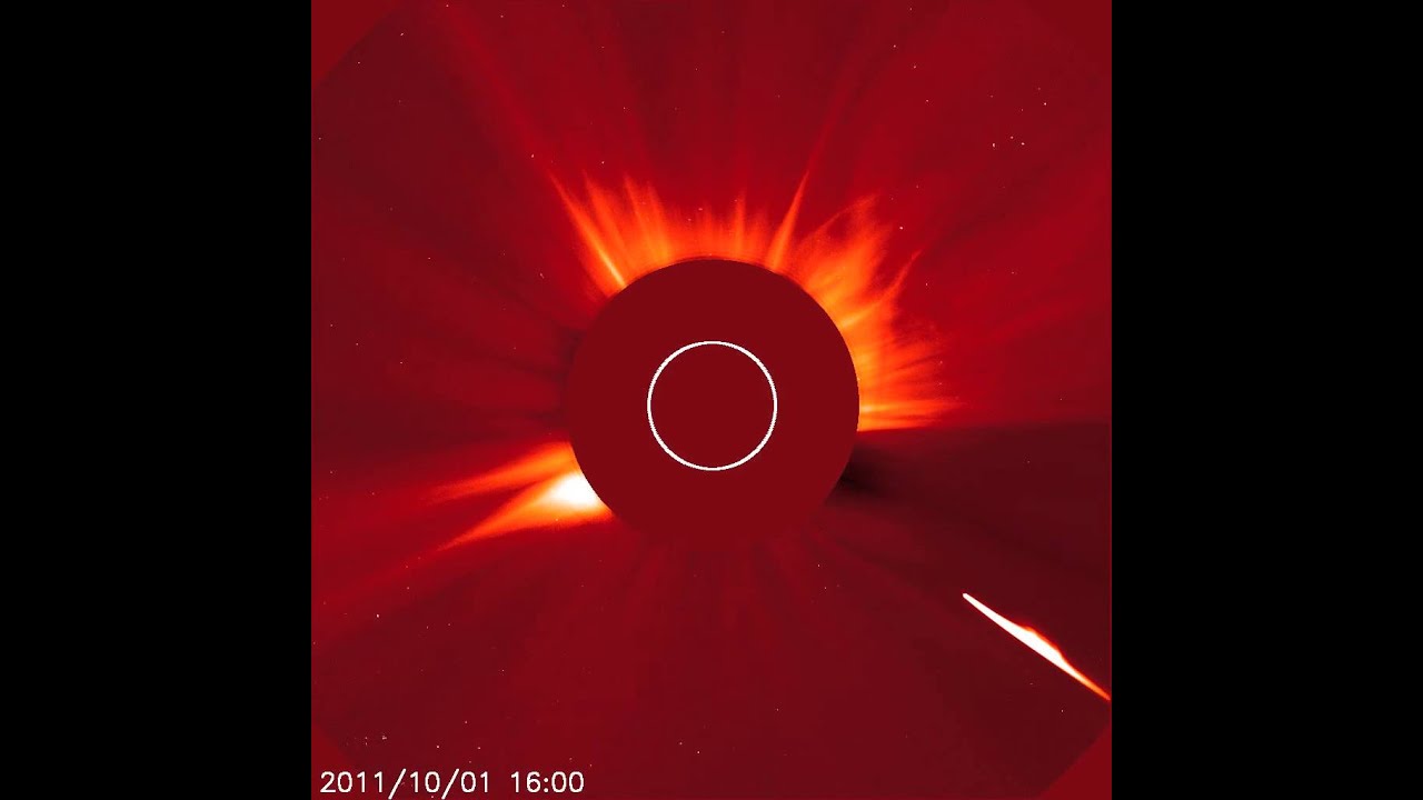 Incoming Comet; Outgoing CME