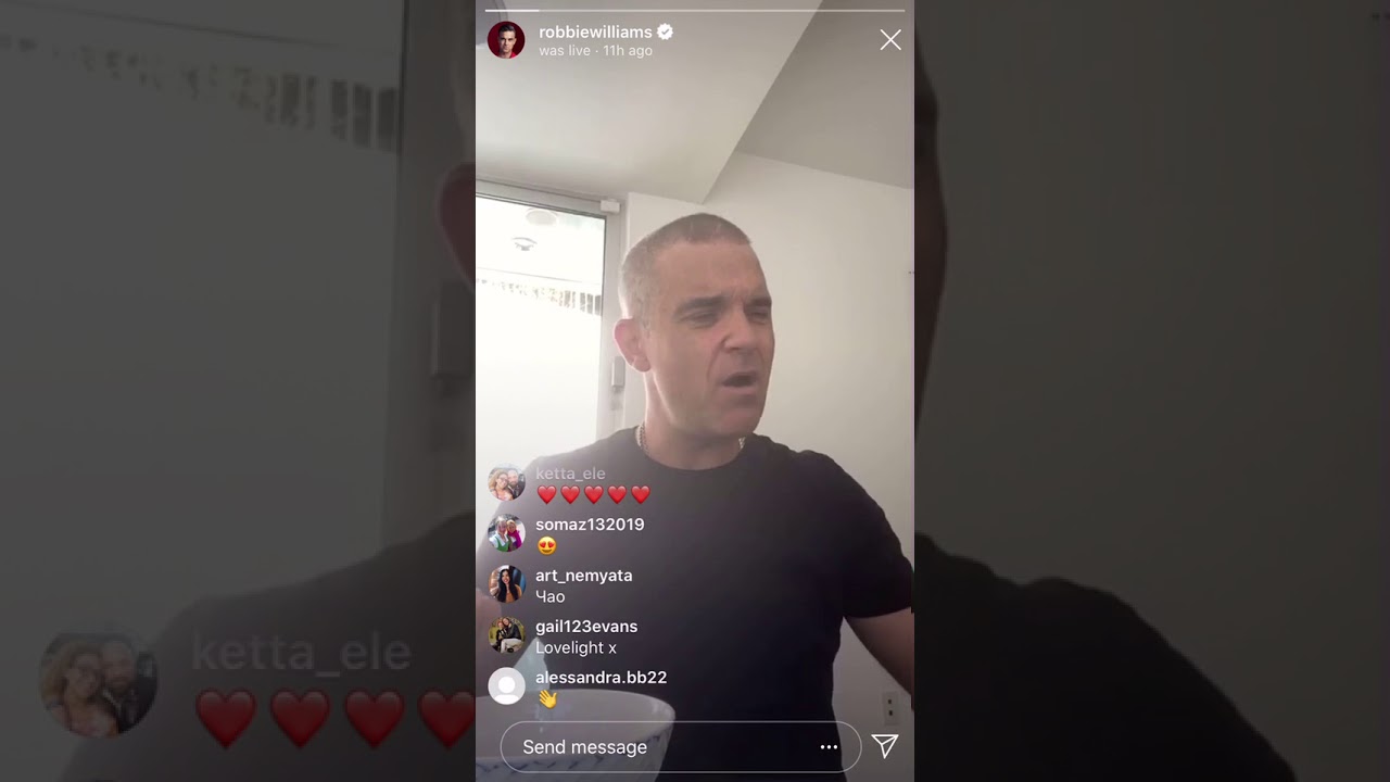 Robbie Williams - Three Little Birds (Bob Marley) 
