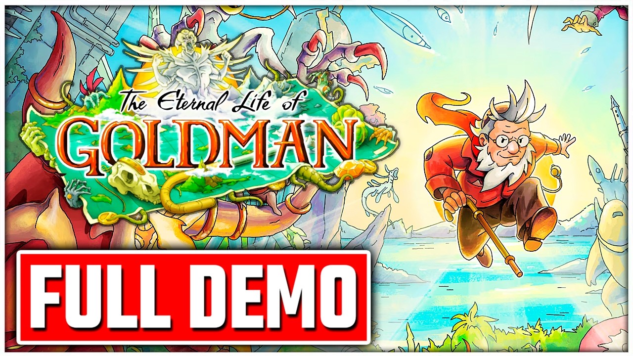THE ETERNAL LIFE OF GOLDMAN Gameplay Walkthrough FULL DEMO - No Commentary PC