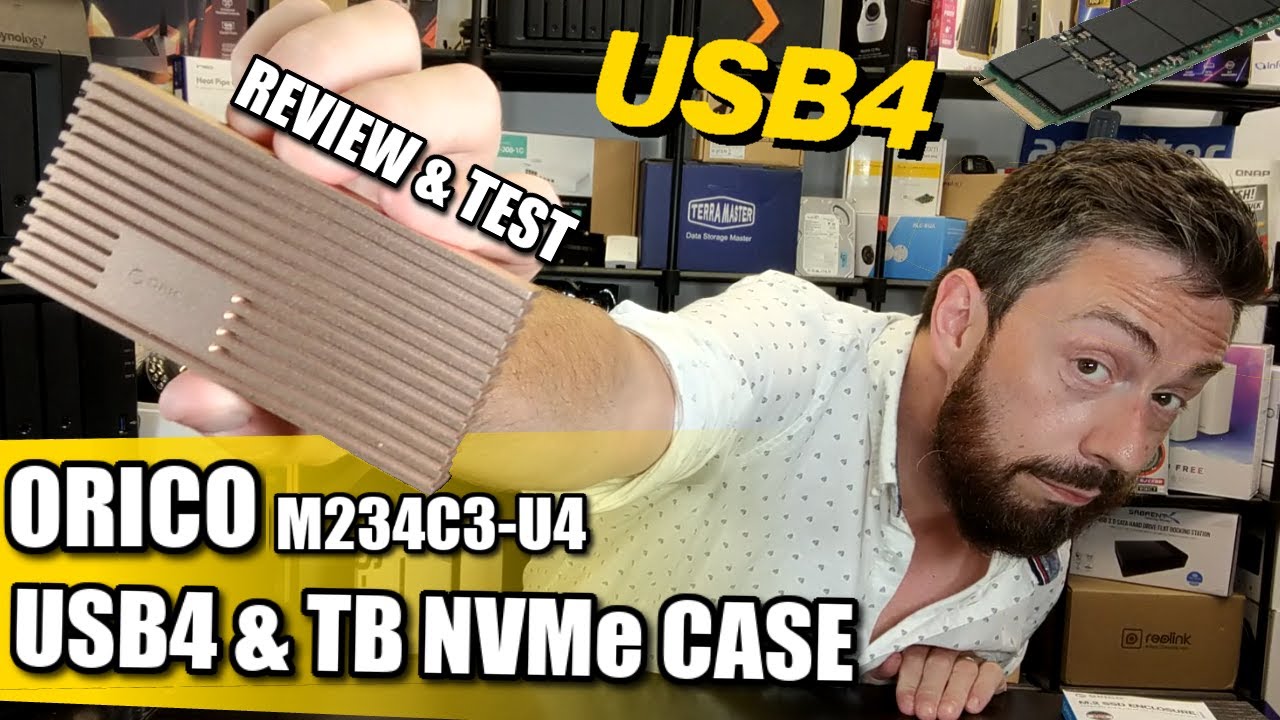 ORICO USB 4 and Thunderbolt 4 NVMe Case Review and Testing - ORICO-M234C3-U4