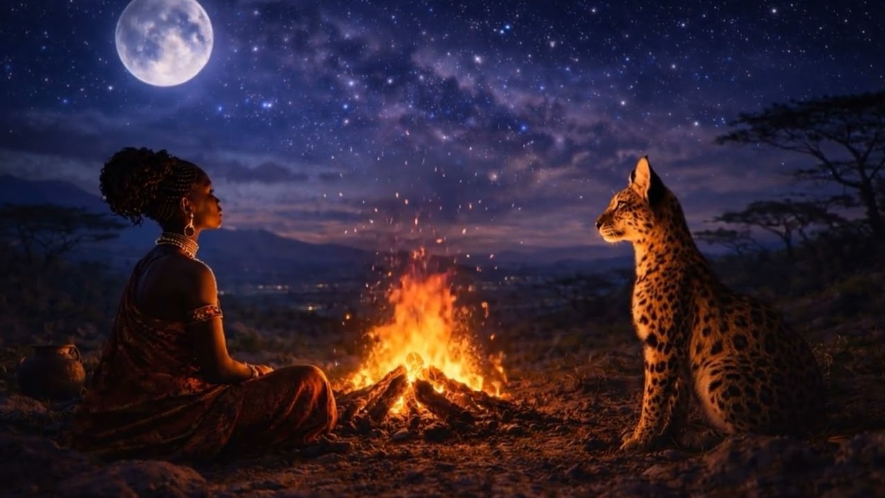 Deep African Meditation | Slow Ambient & Tribal Calm (1 Hour)
