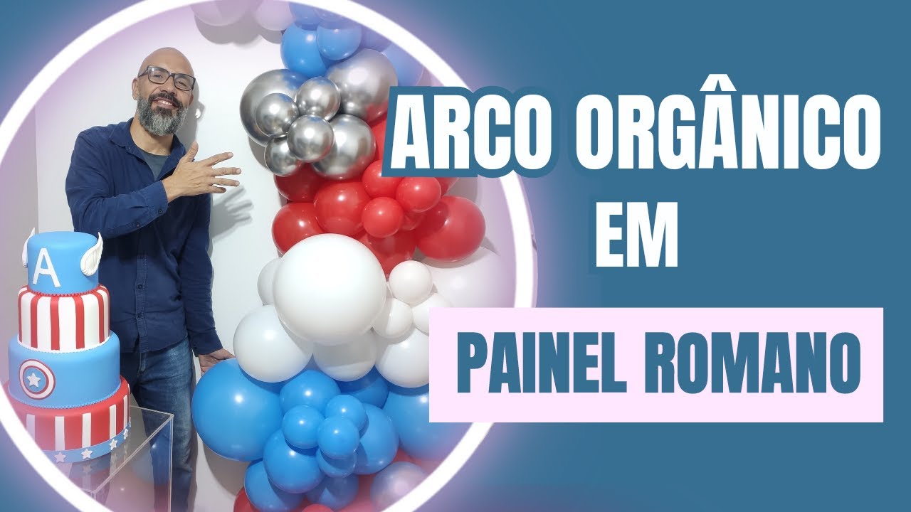 Aprenda a fazer um Arco Orgânico em um Painel Romano.
