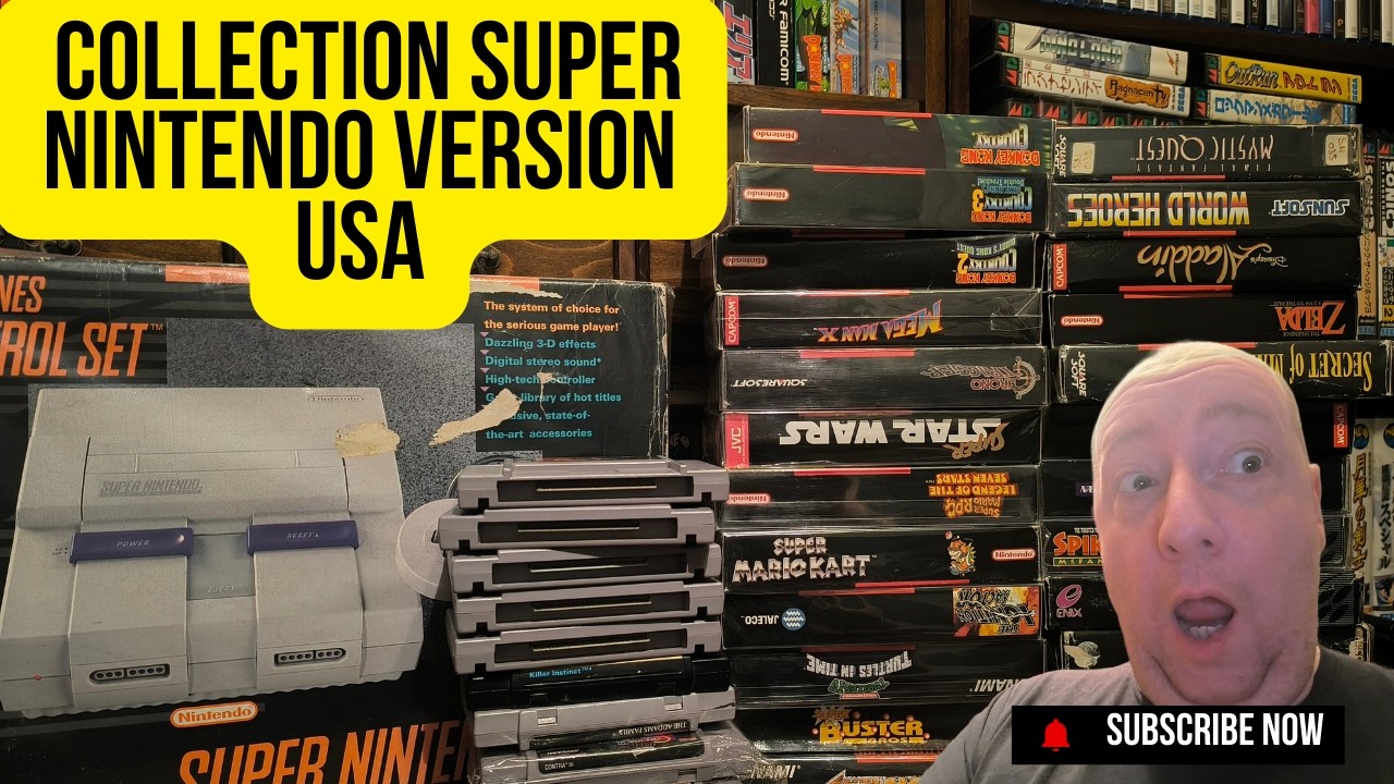Collection Super Nintendo Version USA