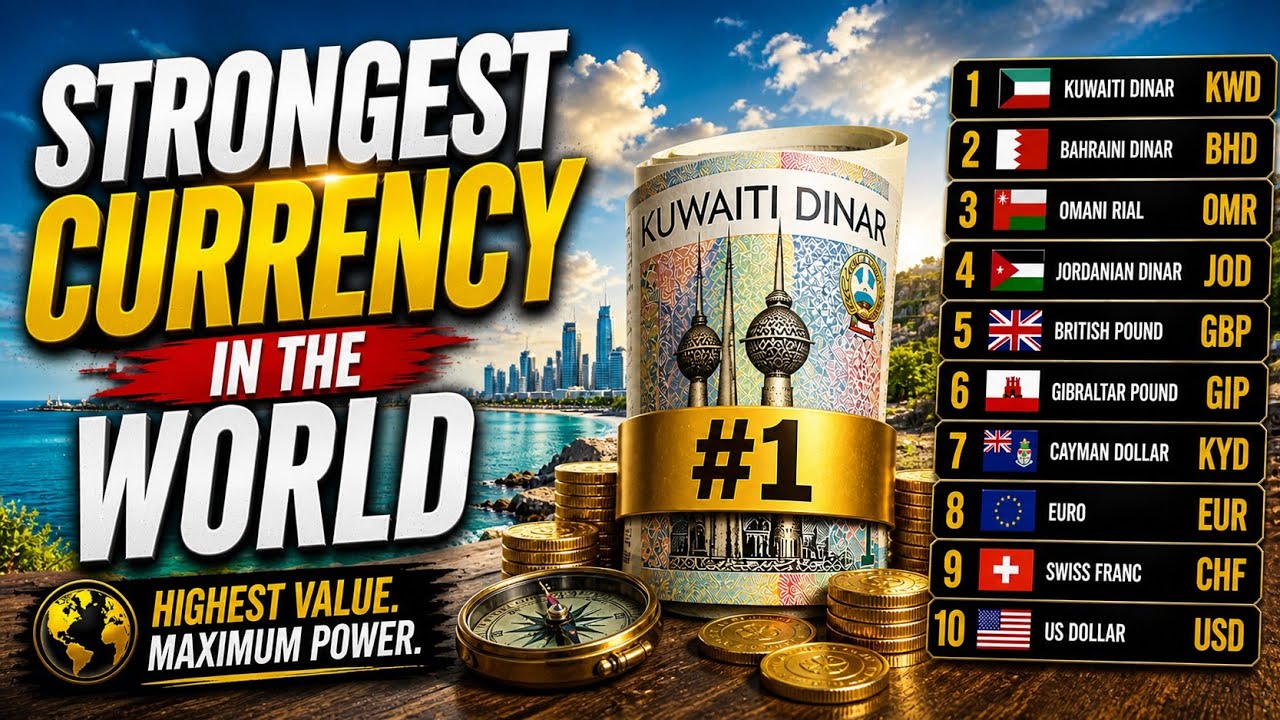 Top 100 Strong Currencies in The World | 2026 
