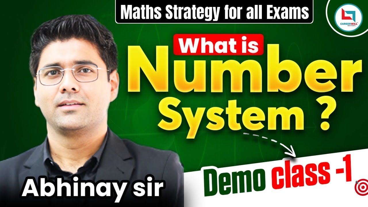 Number System | Maths Strategy for all Competitive exams | Maths by Abhinay Sharma Sir #maths