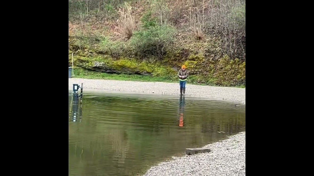 Indian Lake stocking rainbow trout