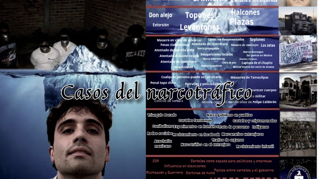 Iceberg definitivo del narcotrafico en M&eacute;xico