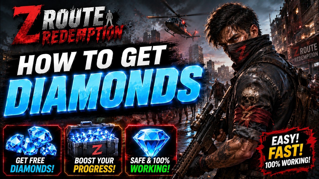 Z Route Redemption Hack - How to get Diamonds on Android CODES and iOS MOD