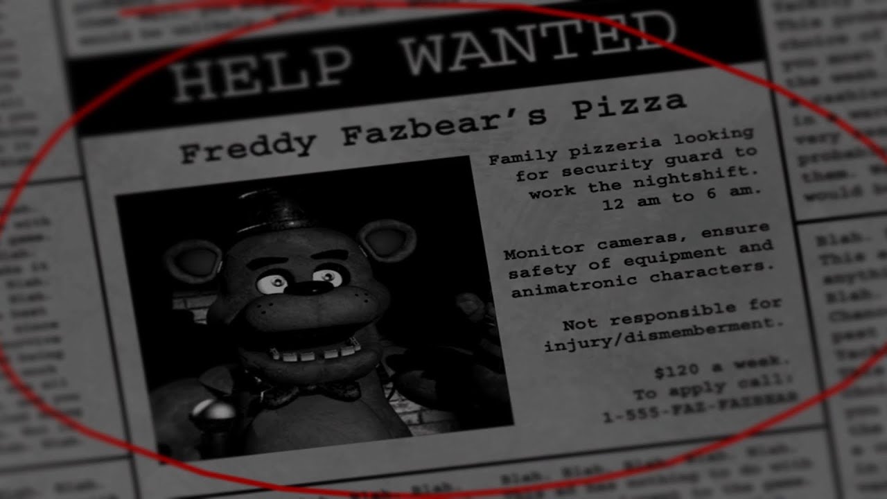 Играю в 5 ночей с фредди