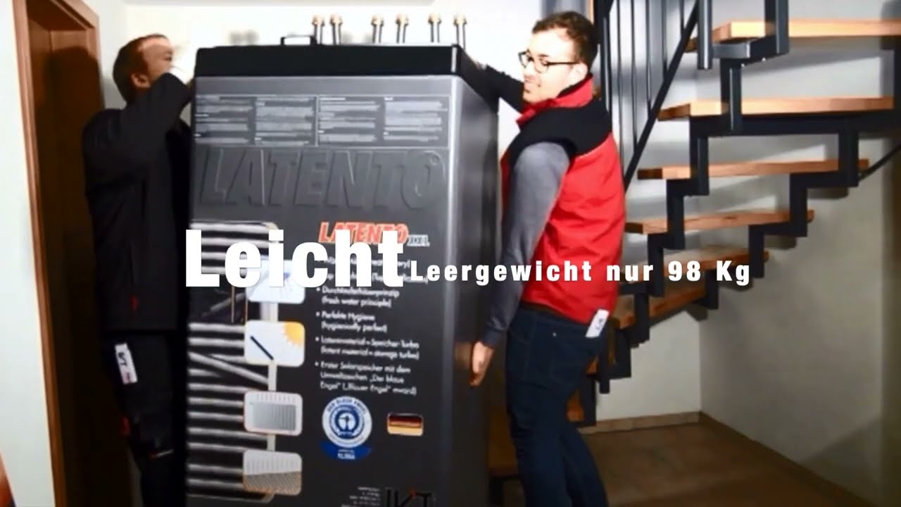 Latento Solarspeicher Montage