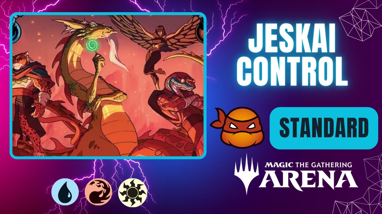 💧🔥🔆 Jeskai Control North Wind Avatar | Standard | Magic the Gathering Arena Gameplay | TMT | BO1