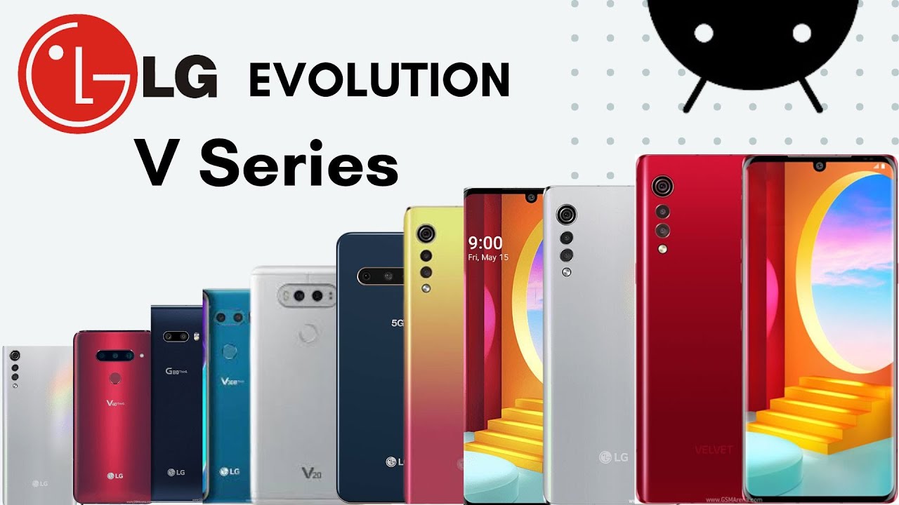Evolution of LG V series | History of LG