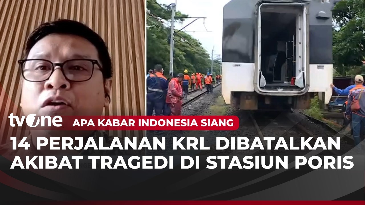 Manager Humas KCI Sebut 14 Perjalanan Dibatalkan Dampak KA Bandara Anjlok | AKIS tvOne