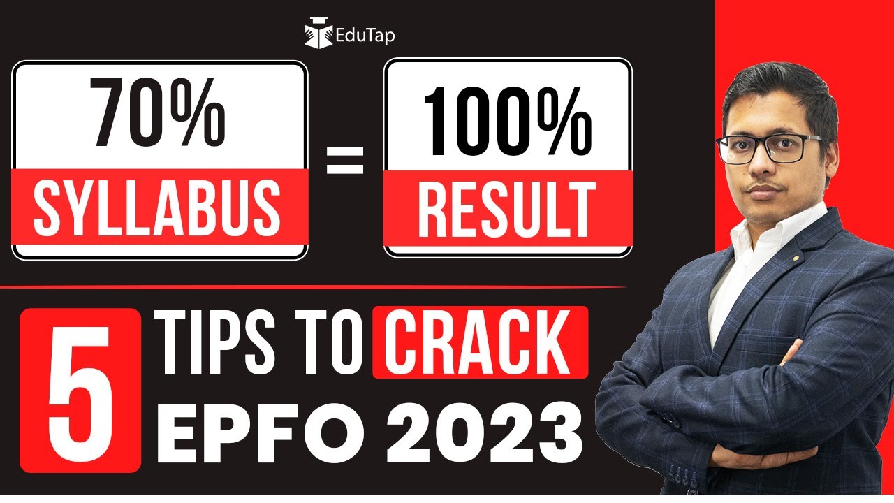 How To Crack EPFO 2023? UPSC EPFO APFC & EO 2023 Preparation Strategy | UPSC EPFO 2023 Notification