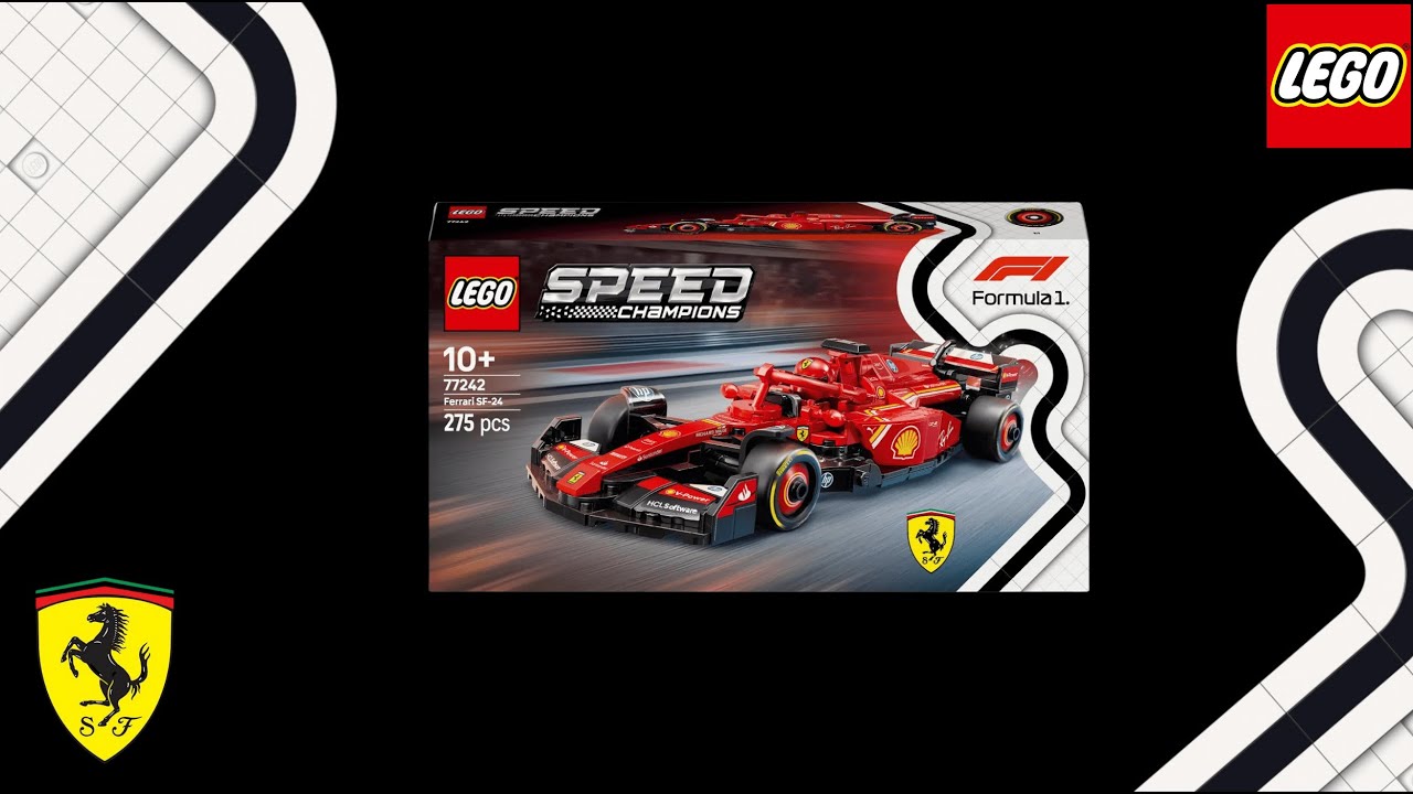 LEGO 77242 Speed Champions F1 Ferrari | Hızlı Yapım (Speed Build) 🚗🔥