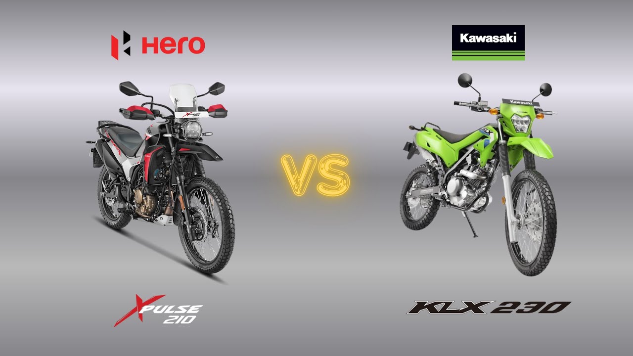 Hero Xpulse 210 vs Kawasaki KLX 230 | Ultimate Adventure Bike Showdown 2025!