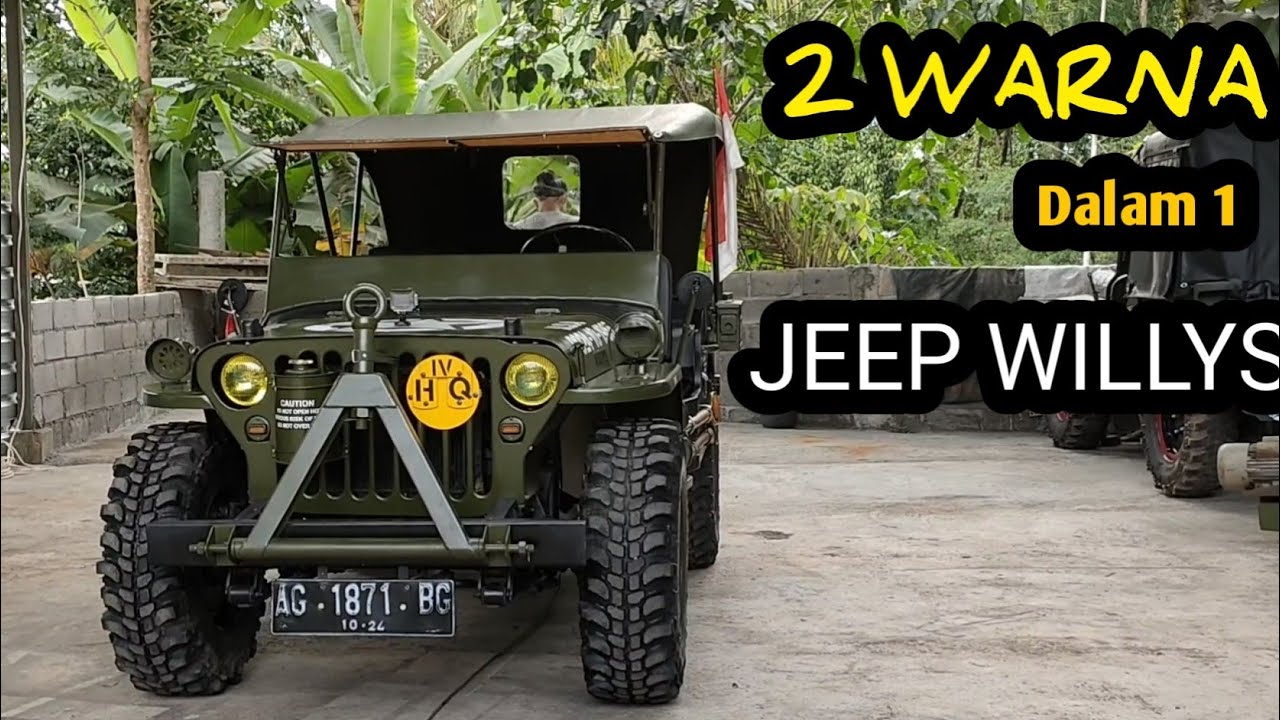 HOMEMADE JEEP WILLYS  UNIK TAPI MENARIK