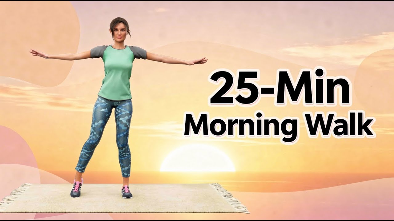 25-Min Morning Walk: Boost Energy & Burn Fat!