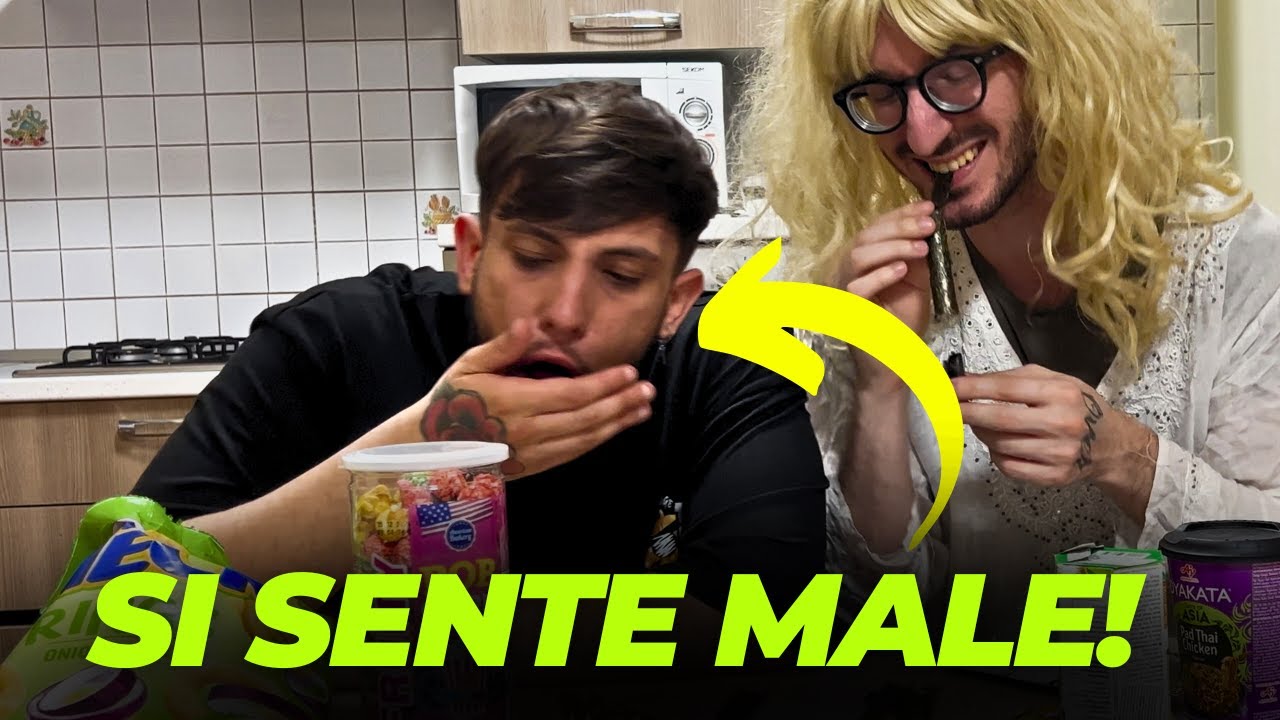Carolina e Ciruzzo VOMITANO assaggiando gli Snack Americani