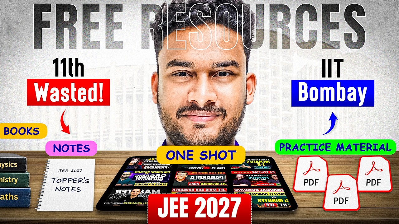 BAAP of All JEE Resources - Save Your Class 11th Now - JEE 2027 🔥 #iitjee