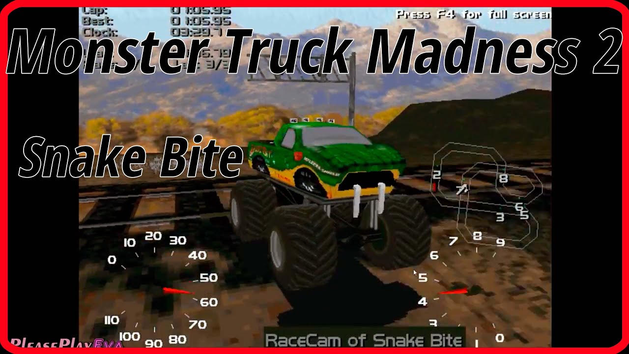 Monster Truck Madness 2 (1998) ✓ Gameplay #17 ✓ Snake Bite