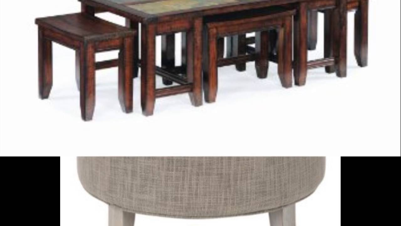 Round Coffee Table With Storage Underneath