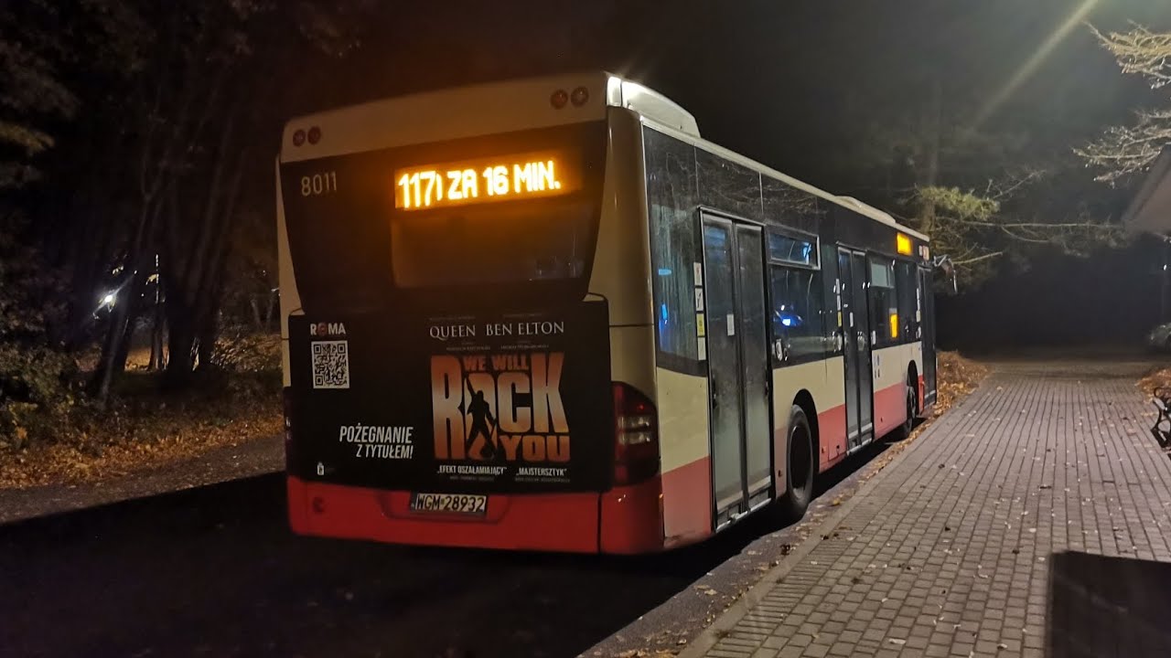 BP Tour Cała linia 117 kierunek Sopot Sanatorium ''Leśnik'' Mercedes-Benz Conecto LF 