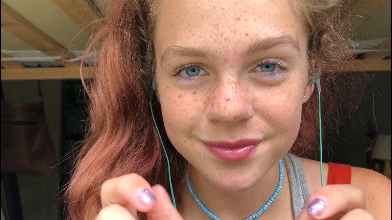 ASMR| tingly hand movements | slight mouth sounds