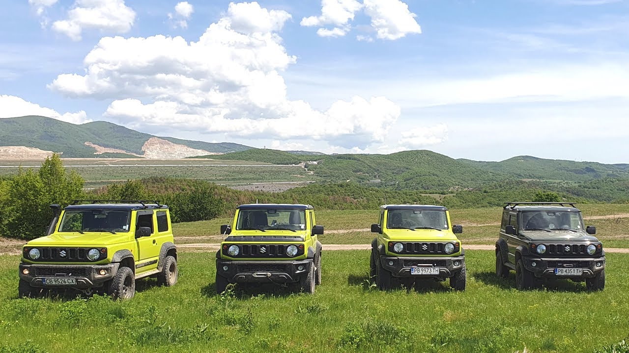 До Вран камък с 4x Suzuki Jimny - 4 май 2025г.