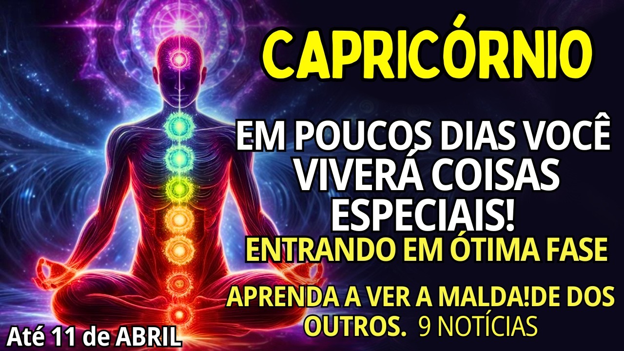 CAPRIC&Oacute;RNIO ♑DE ARREPIAR! EM POUCOS DIAS VOC&Ecirc; VIVER&Aacute; ALGO ESPECIAL😍 E VER&Aacute; A SOMBRA DO APROVEITADOR💣
