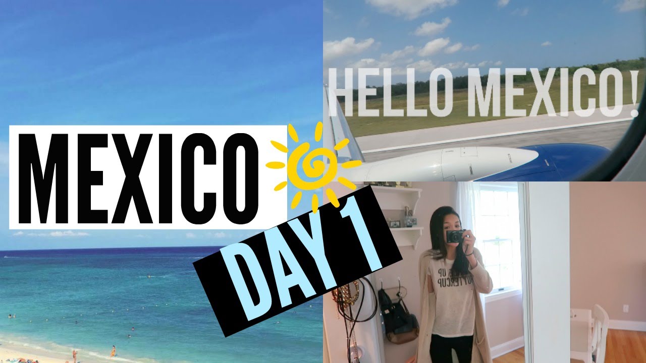 Mexico Vacation Day 1!! Vacation Vlogs 2016