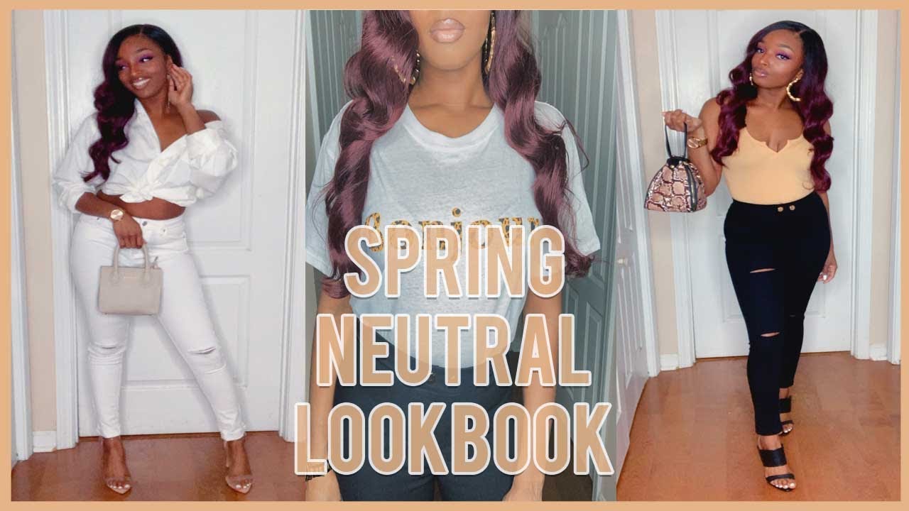 SPRING NEUTRAL LOOKBOOK | ELLE MORGAN TV