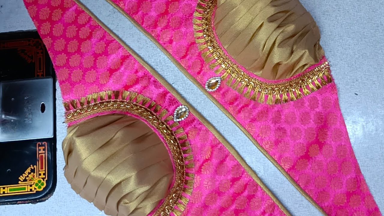 puff sleeve design cutting and stitching