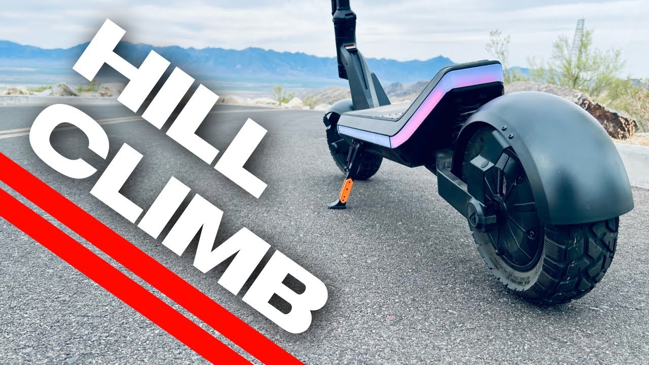 WHAT HILLS? Apollo Phantom 2.0 E-Scooter Hill Climb!