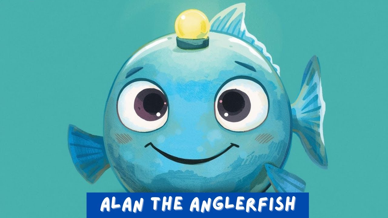 Alan the Anglerfish | A Calm Story About Feelings and Being Different | Read Aloud