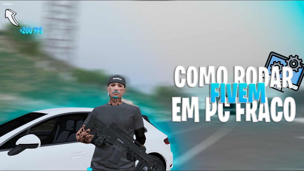 COMO RODAR GTA FIVEM EM PC FRACO + COMO AUMENTAR O FPS NO GTA FIVEM !!!