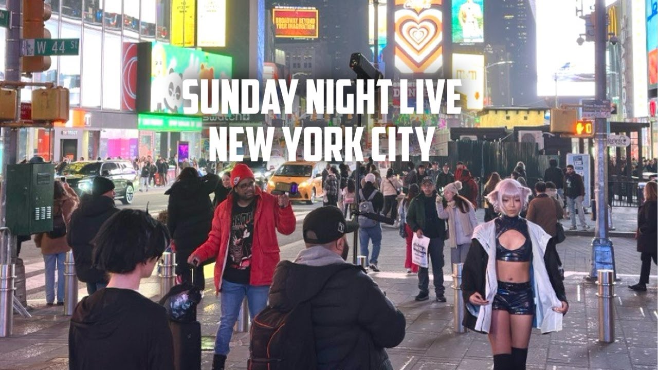 New York City: Sunday Night  Live Manhattan Sprin
