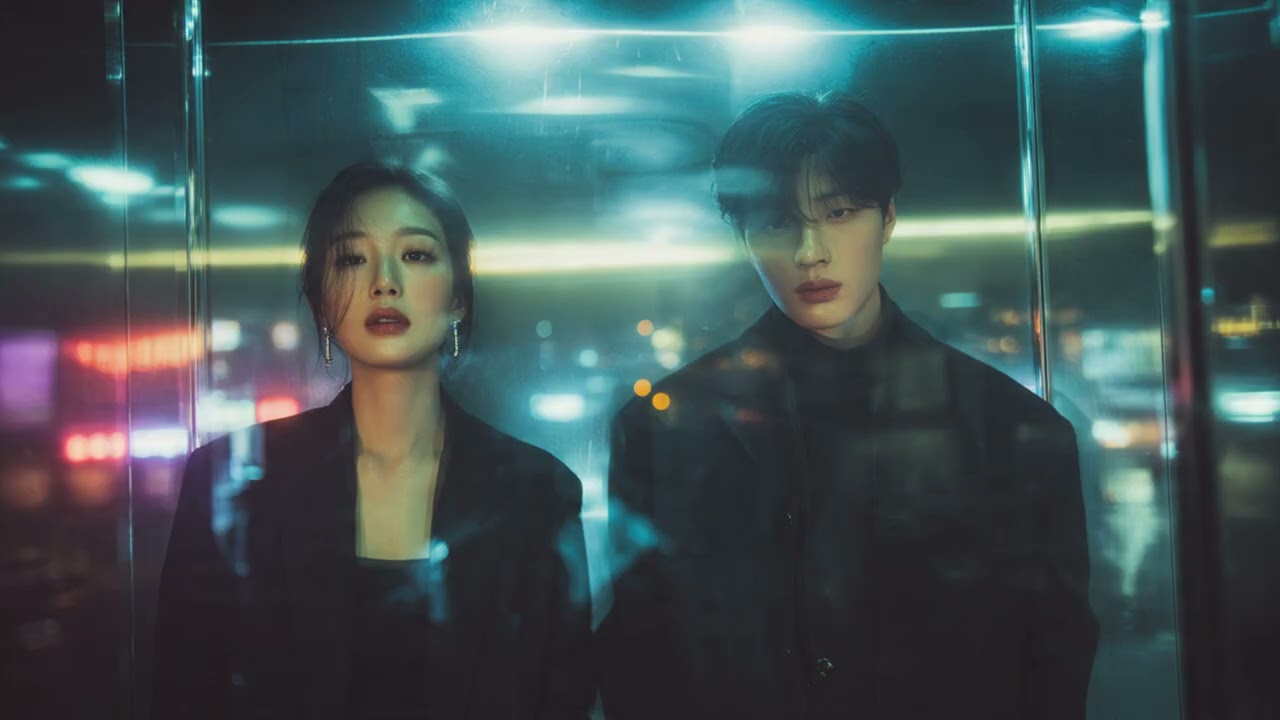 Glass Elevator Glow 🛗 Korean Electro Pop Synth Chill