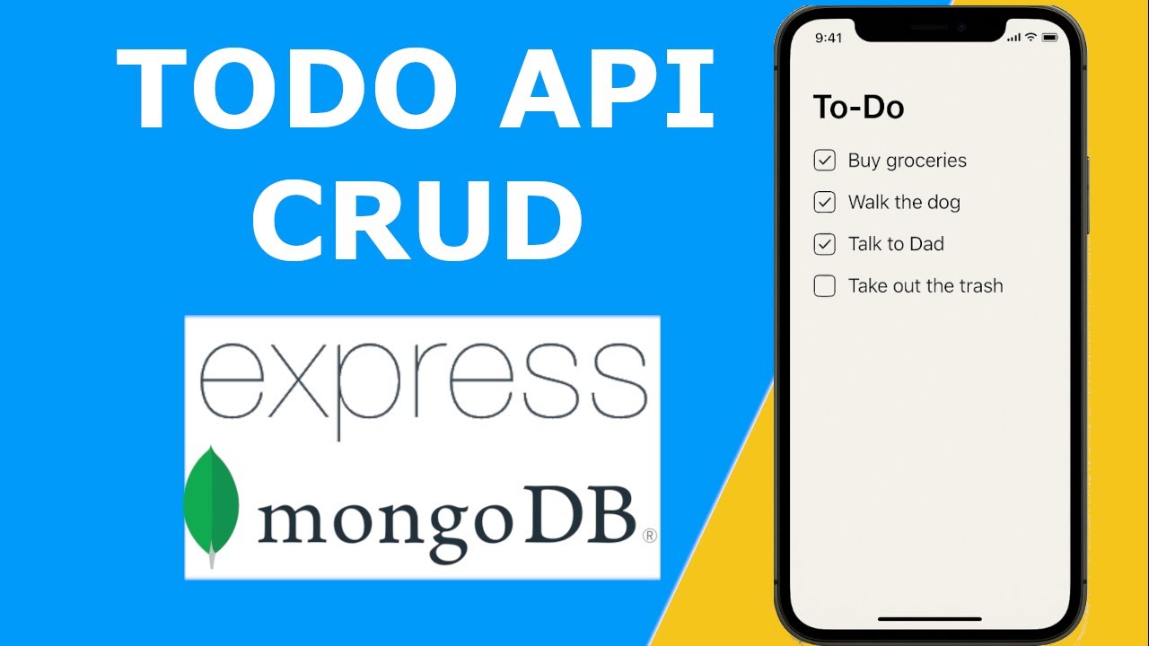 Build a TODO API with Express.js & MongoDB — Complete REST API in 40 Minutes