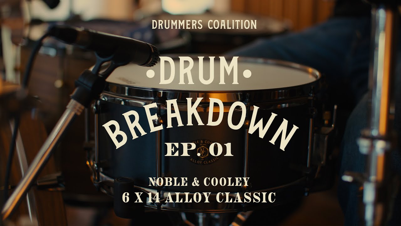 Drum Breakdown: Noble and Cooley 6x14 Alloy Classic