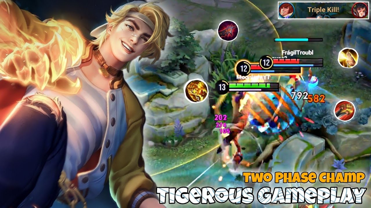Tigerous Jungle Pro Gameplay | Best Two Phase Hero | Honor of Kings HoK KoG