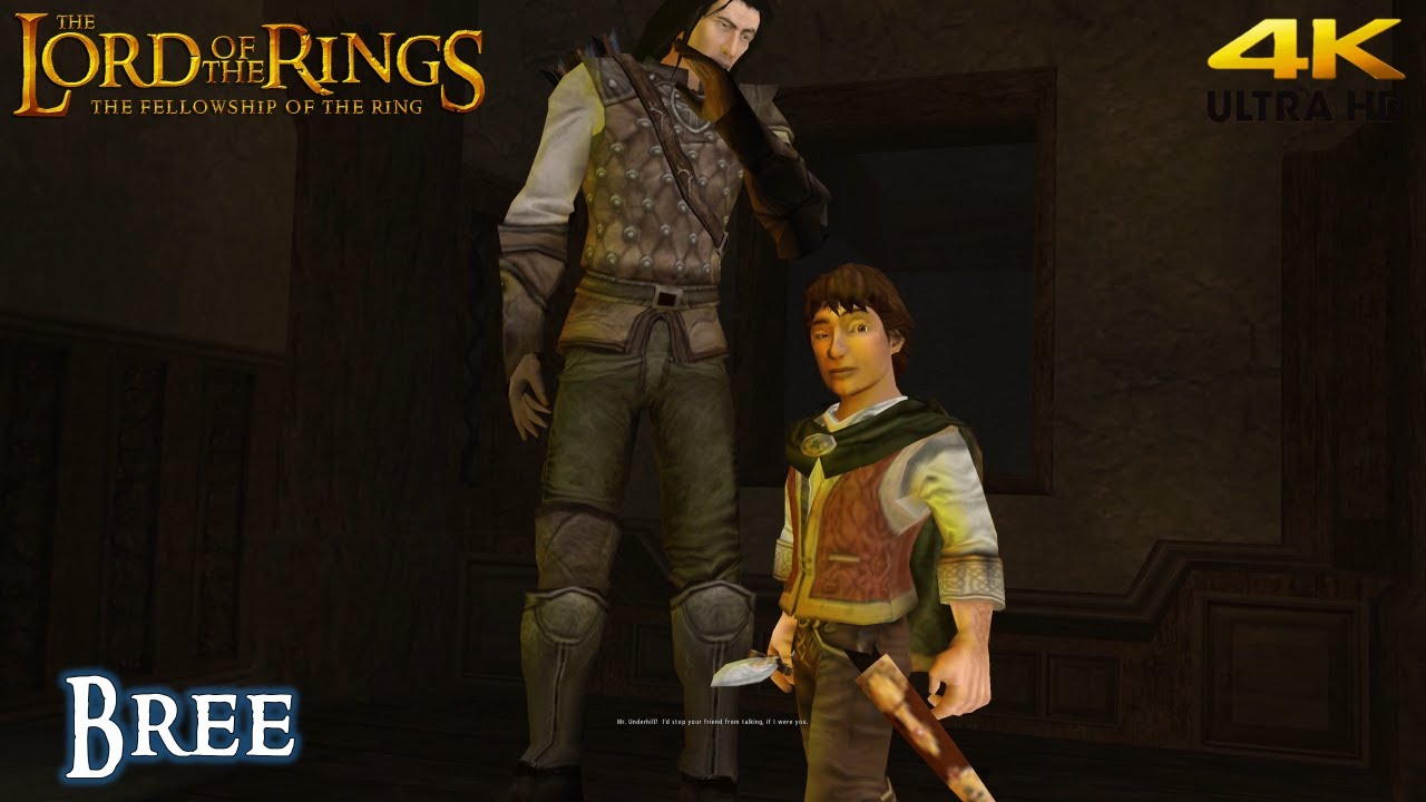 Lord of the Rings Fellowship of the Ring - Bree - Walkthrough (4K) OLD